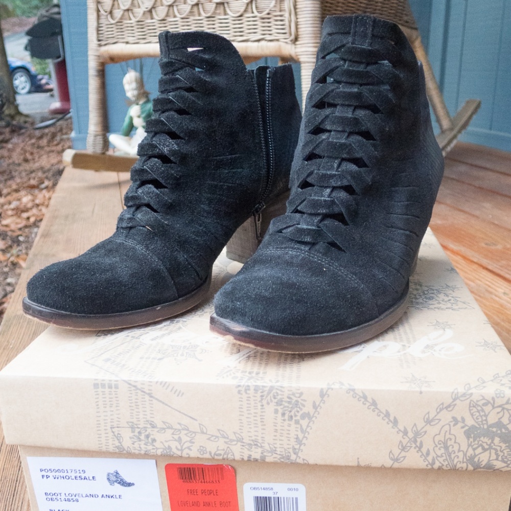 Ladies Size 7 Free People Loveland Boots